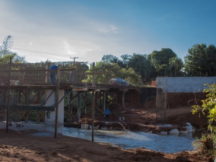 Ponte do �Barreiro� deve ficar pronta em menos de tr�s meses